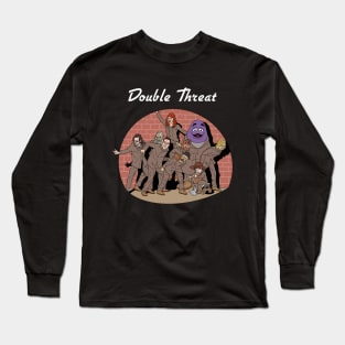 Double Threat On The Run Long Sleeve T-Shirt